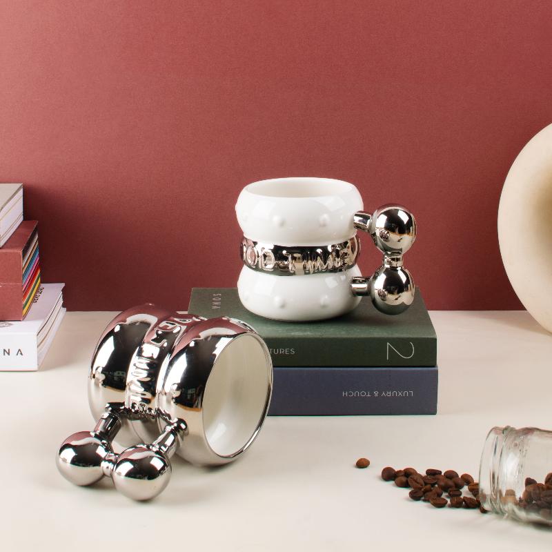 Chrome Sphere Coffee Mug