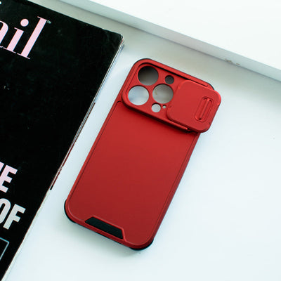 Colour Me Vivid Camera Slider Apple iPhone 14 Pro Cover iPhone 14 Pro June Trading Rogue Red  