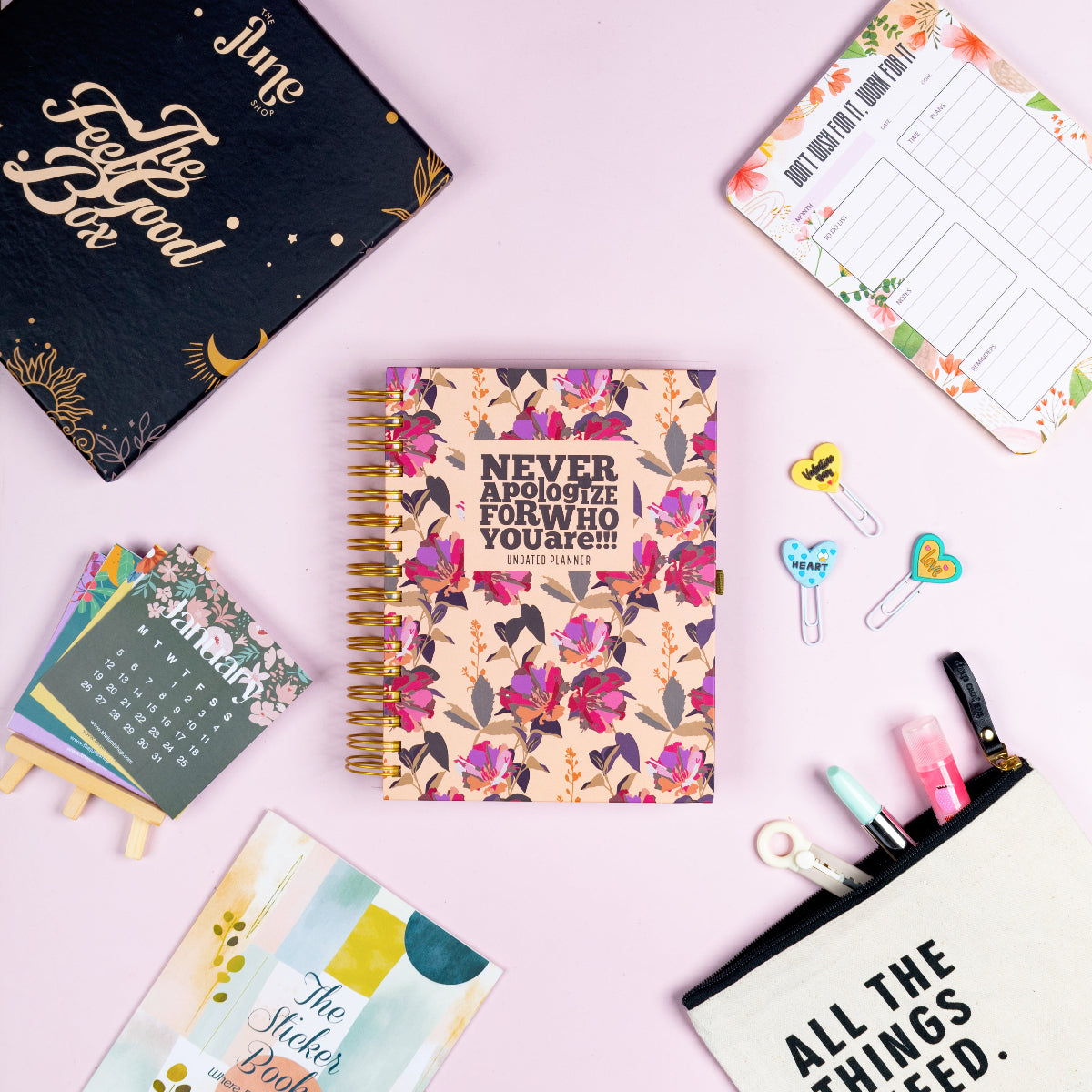 The Feel-Good Planner Box™ | Never Apologize For Who You Are Edition
