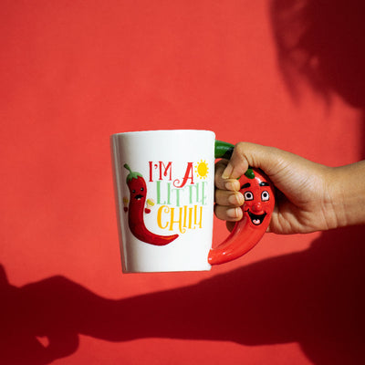 Fun & Happy Chilli Coffee Mug Coffee Mugs June Trading   