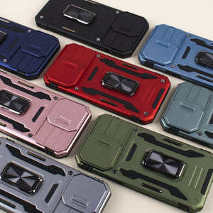 Hybrid Armour iPhone 13 Pro Cover | Camera Slider & Kickstand iPhone 13 Pro The June Shop   