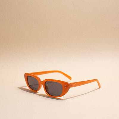 Streetwear Apricot Orange Sunglass Eyewear June Trading   