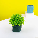 Nordic Bag Shape Planter Planters June Trading Forest Green  