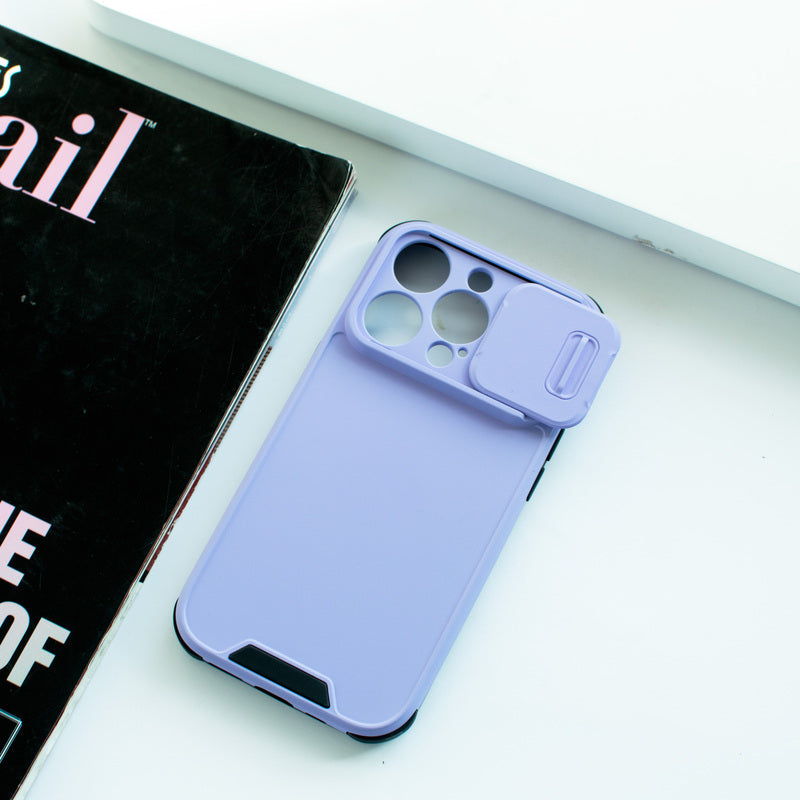 Colour Me Vivid Camera Slider Apple iPhone 14 Pro Cover iPhone 14 Pro June Trading French Violet  