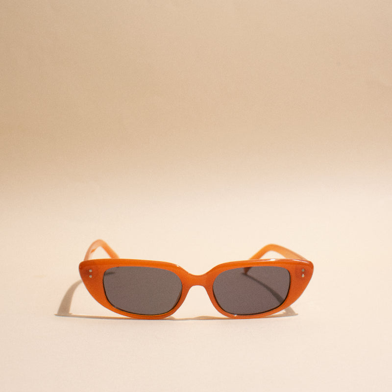 Streetwear Apricot Orange Sunglass Eyewear June Trading   