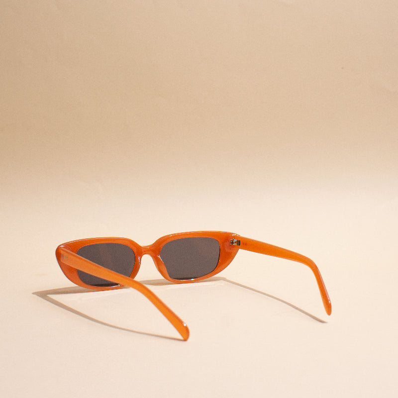 Streetwear Apricot Orange Sunglass Eyewear June Trading   