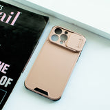 Colour Me Vivid Camera Slider Apple iPhone 14 Pro Max Cover iPhone 14 Pro Max June Trading Latte Cream  