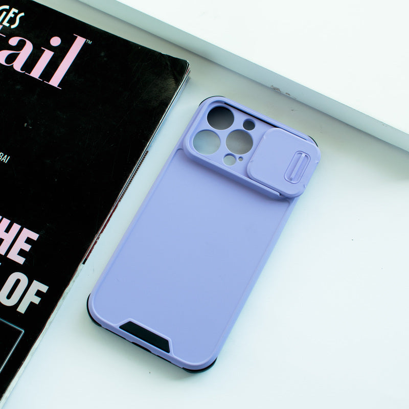 Colour Me Vivid Camera Slider Apple iPhone 14 Pro Max Cover iPhone 14 Pro Max June Trading French Violet  