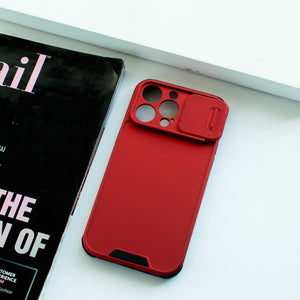 Colour Me Vivid Camera Slider Apple iPhone 14 Pro Max Cover iPhone 14 Pro Max June Trading Rogue Red  