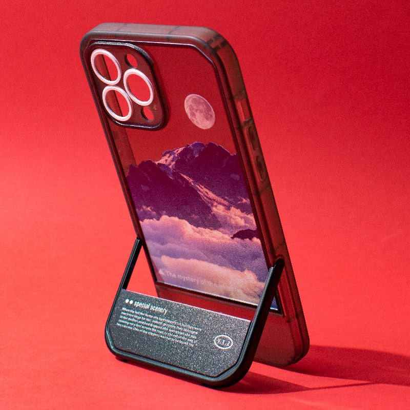 Mystery Of Mountains Kickstand 2.0 Edition Apple iPhone 13 Pro Max Case iPhone 13 Pro Max The June Shop   