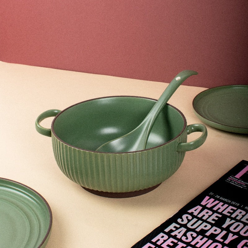 Amara Ceramic Hot Pot Serving Bowls The June Shop   