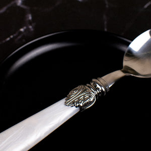 Ivory Accent Regal 24 Piece Cutlery Set Cutlery June Trading   