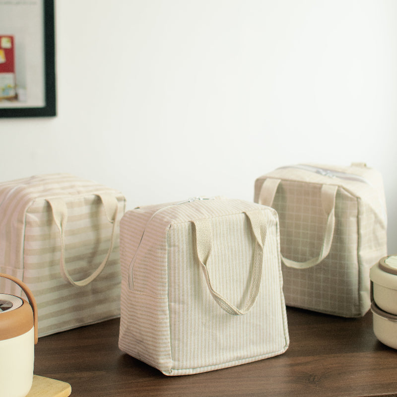 Everyday Stripe Insulated Lunch Tote