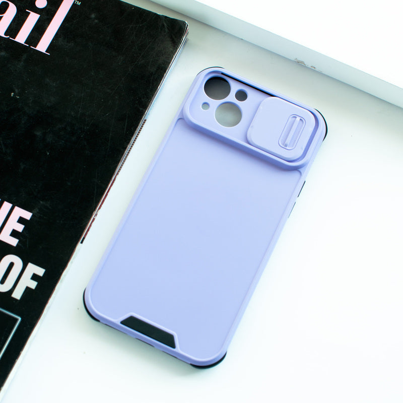 Colour Me Vivid Camera Slider Apple iPhone 14 Plus Cover iPhone 14 Plus June Trading French Violet  