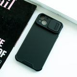 Colour Me Vivid Camera Slider Apple iPhone 14 Plus Cover iPhone 14 Plus June Trading Onyx Black  
