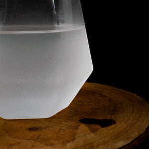 The Sipper's Whisper Frosted Glass (Set Of 2) Glasses June Trading   