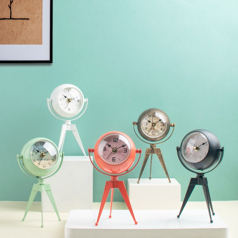 Pendulum Allure Table Clock With Tripod Stand Table Clocks The June Shop   