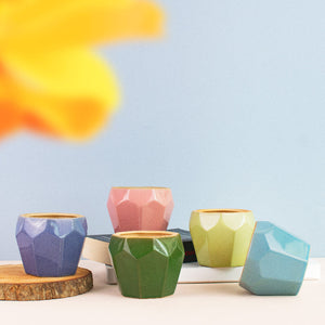 Quirky Geometric Planter Planters June Trading   