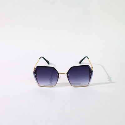 Retro Ombre Space Blue Sunglass Eyewear June Trading   
