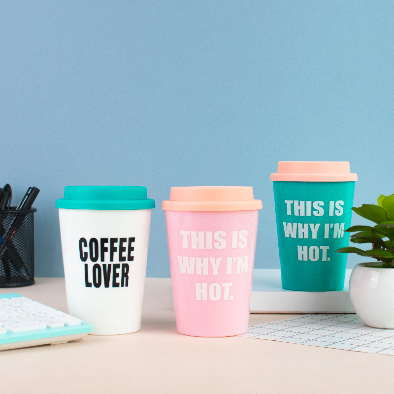 MOTIVATIONAL QUOTES - TRAVEL COFFEE MUG (LARGE)