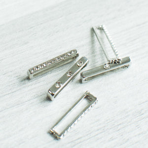 Bling It Silver Smartwatch Band Accessories Set Watch Band Accessories June Trading   