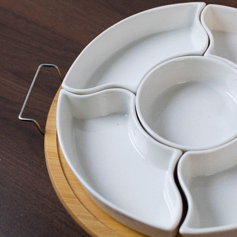 The Round Serve Snack Platter
