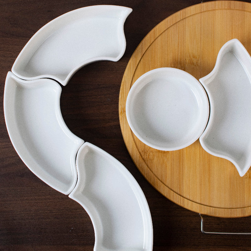 The Round Serve Snack Platter
