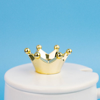 Crown Lid Ceramic Coffee Mug Coffee Mugs June Trading   