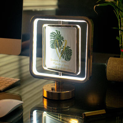 Square Photo Frame Touch Sensor Lamp