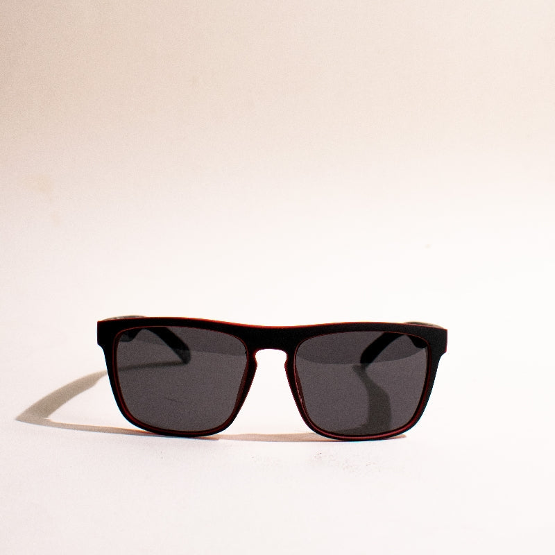 Busy Being Fab Black & Red Sunglass