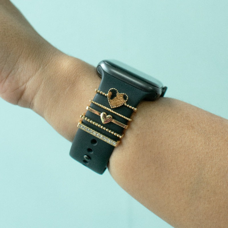 Admirer Gold Smartwatch Band Accessories Set Watch Band Accessories June Trading   