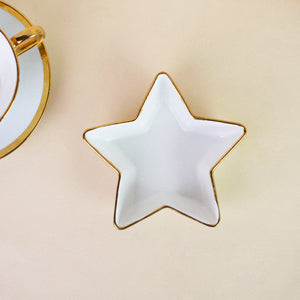 Aurulent Star Serving Plate Serving Bowls June Trading   