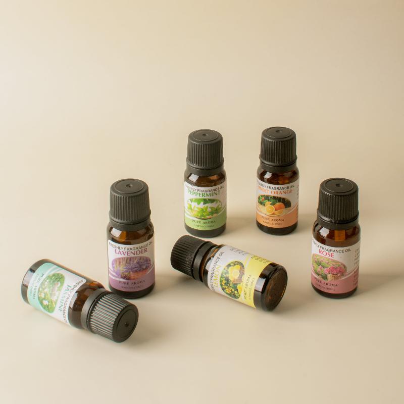 Aromatherapy Essential Oil (Set Of 6)