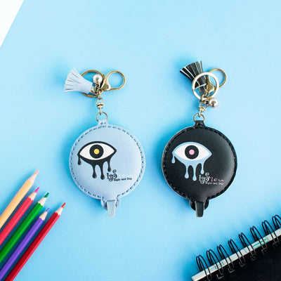 Quirky Eye Twin Mirror Keychain Keychain ERL   