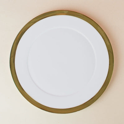 Aurulent Edge Dinner Plate (8 Inches) Starter Plates June Trading   