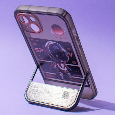 Space Walk Kickstand 2.0 Edition Apple iPhone 14 Plus Case iPhone 14 Plus The June Shop   