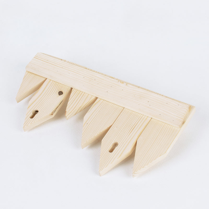 Fence Wall Wooden Hook Organizer Key Holders June Trading   