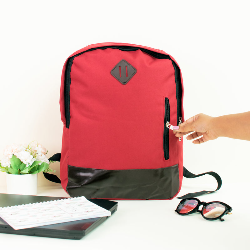 Laptop Backpack Backpacks June Trading Ruby Red  