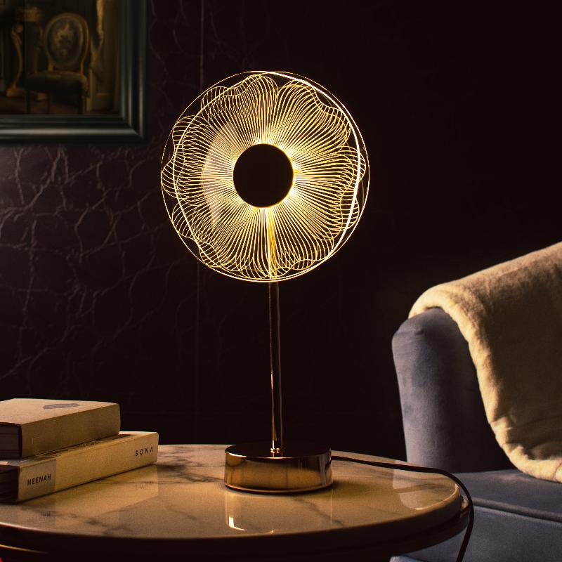 Aurora Petal Luxe Table Lamp