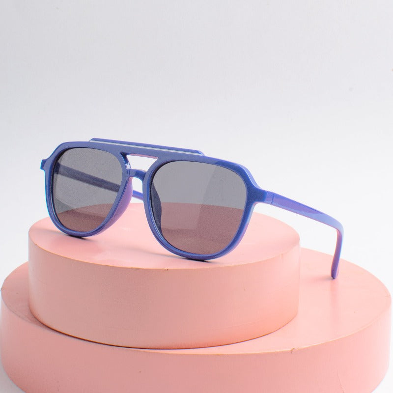 Navy Coral Coast Kids' Sunglasses