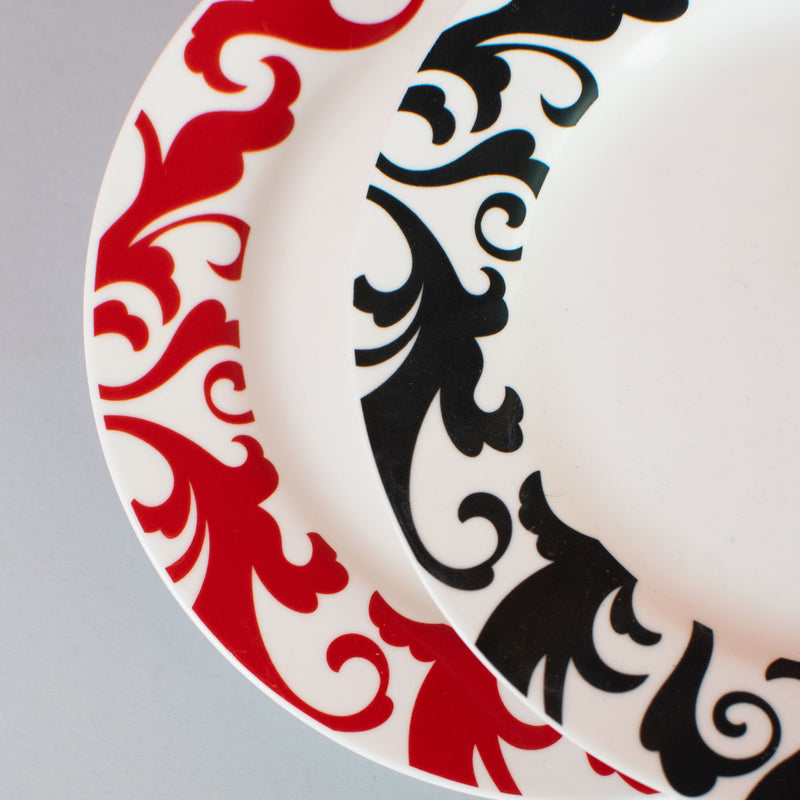 Traditional Motif 5.5-inch Snack Plate Snack Plate June Trading   