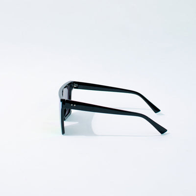 Oversized Flat & Square Reflective Sunglass Eyewear June Trading   