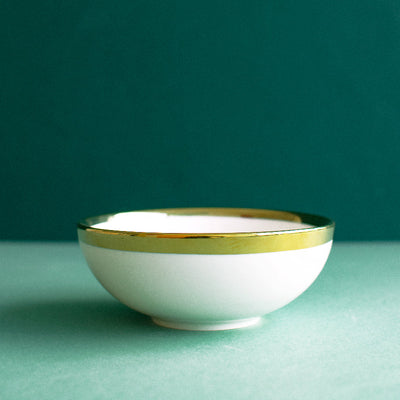 Aurulent Edge Subtle-Tone Bowl (Clearance Sale) Serving Bowls June Trading   