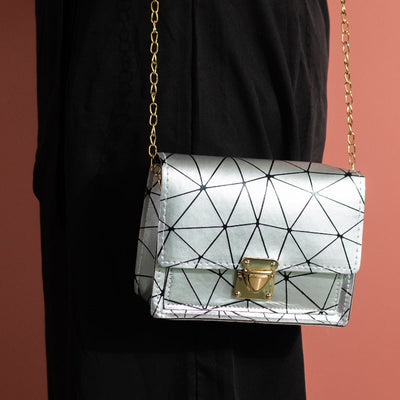 Geometric Abstract Sling Bag Women Sling Bag June Trading   