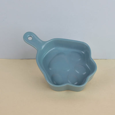 Paw Shaped Snack Tray (Small) Serving Bowls June Trading Spruce Grey  