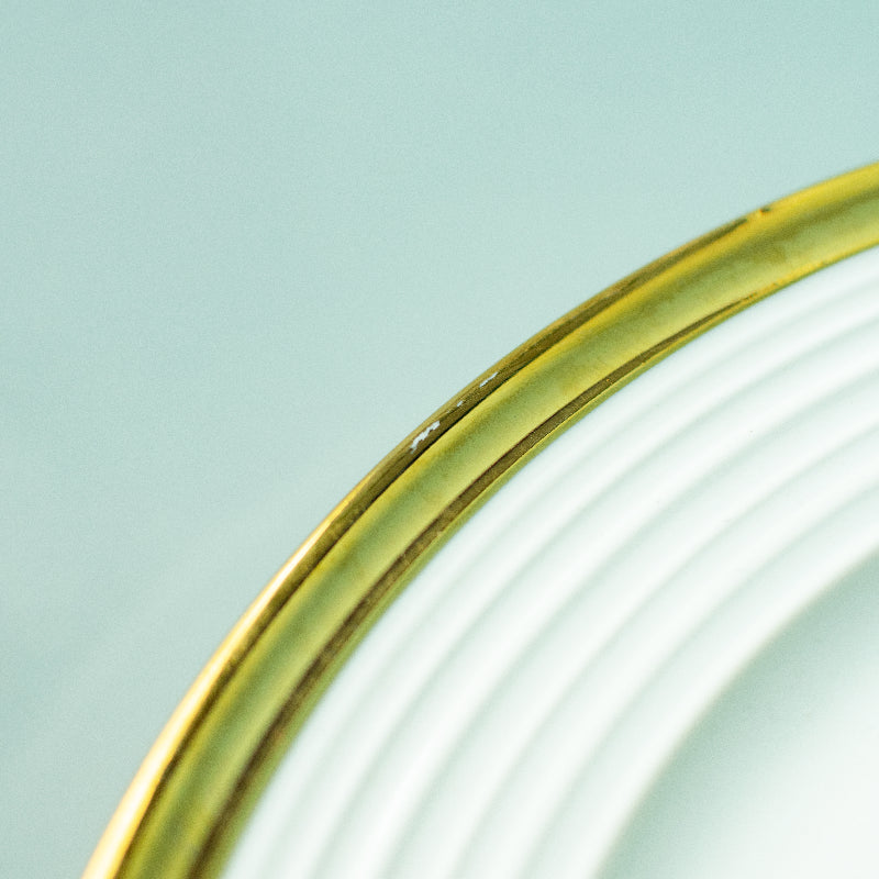 Aurulent & Ripple Edge Dinner Plate (Clearance Sale) Dinner Plates June Trading   