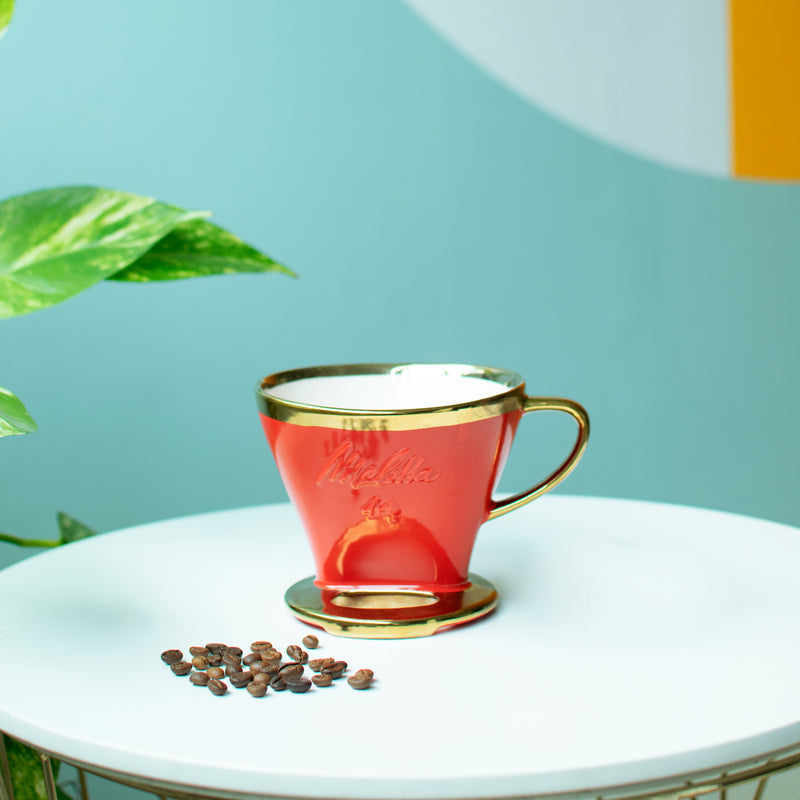 Retro Ceramic Coffee Pour Over