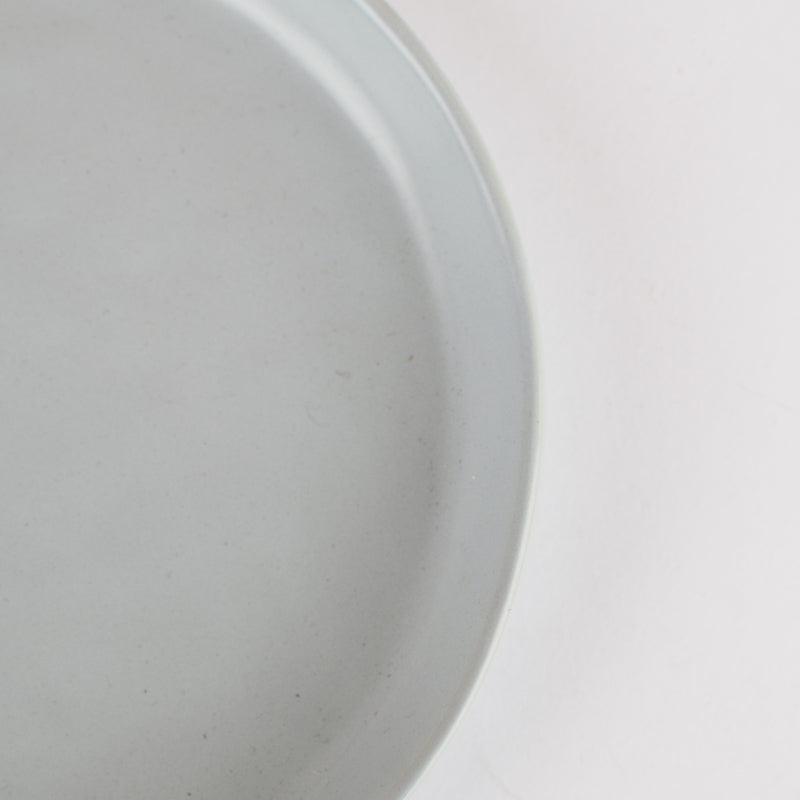 Suave Grey Ceramic Plate Starter Plates June Trading   