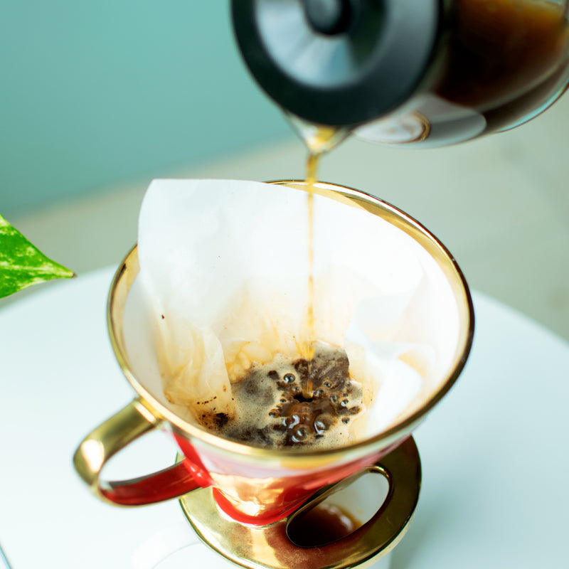 Retro Ceramic Coffee Pour Over Coffee Maker June Trading   