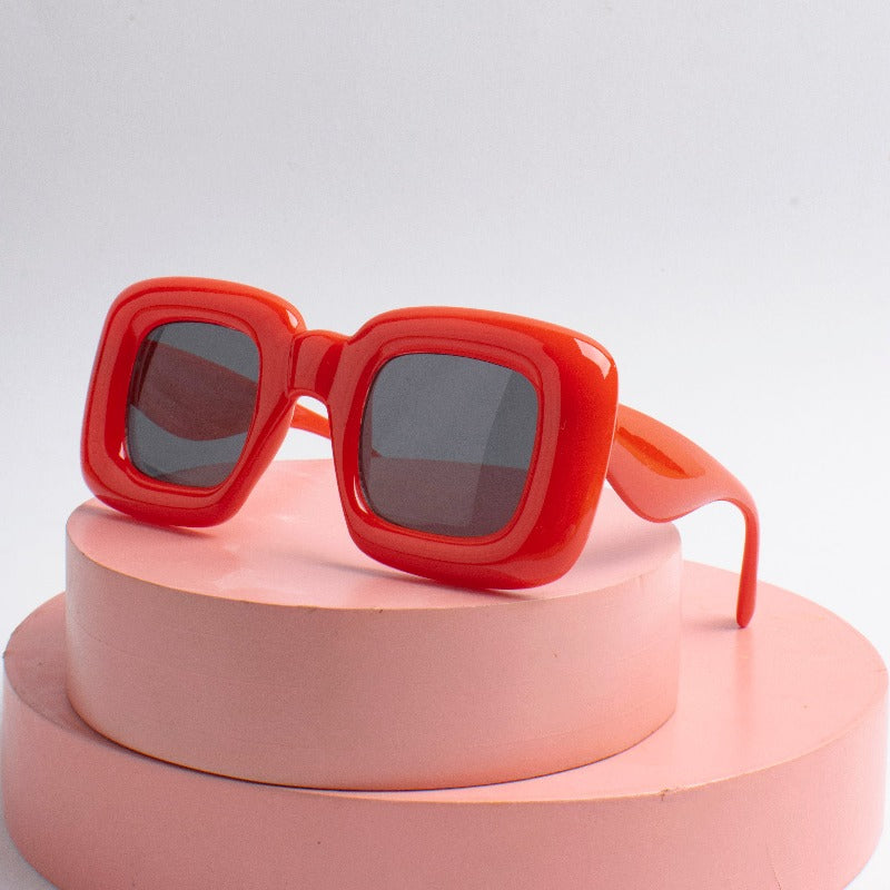 Candy Red Funky Oversized Kids' Sunglasses